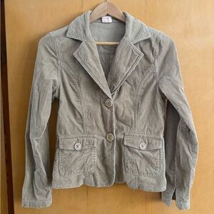 Mossimo Corduroy Blazer Jacket – Tan – Cotton – Size M